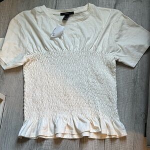 Smocked  Combo Tee